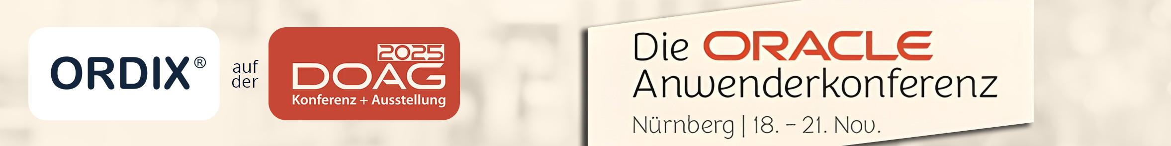 Logo von der DOAG Konferenz + Ausstellung 2025