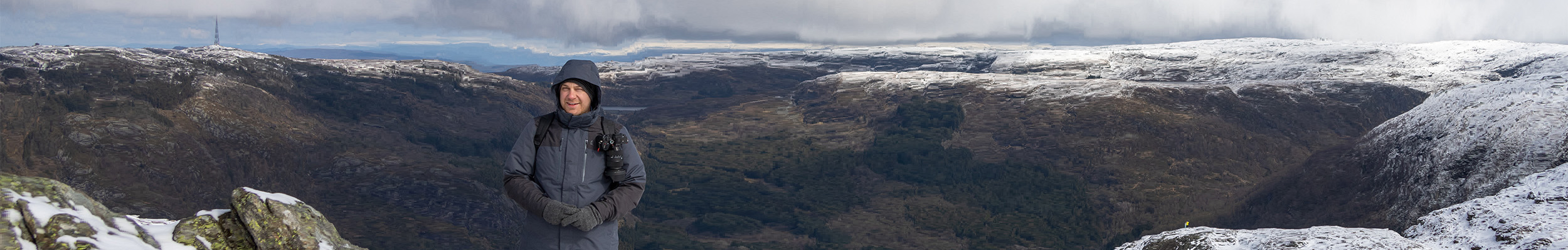 Foto von Maik Krawinkel in den Bergen